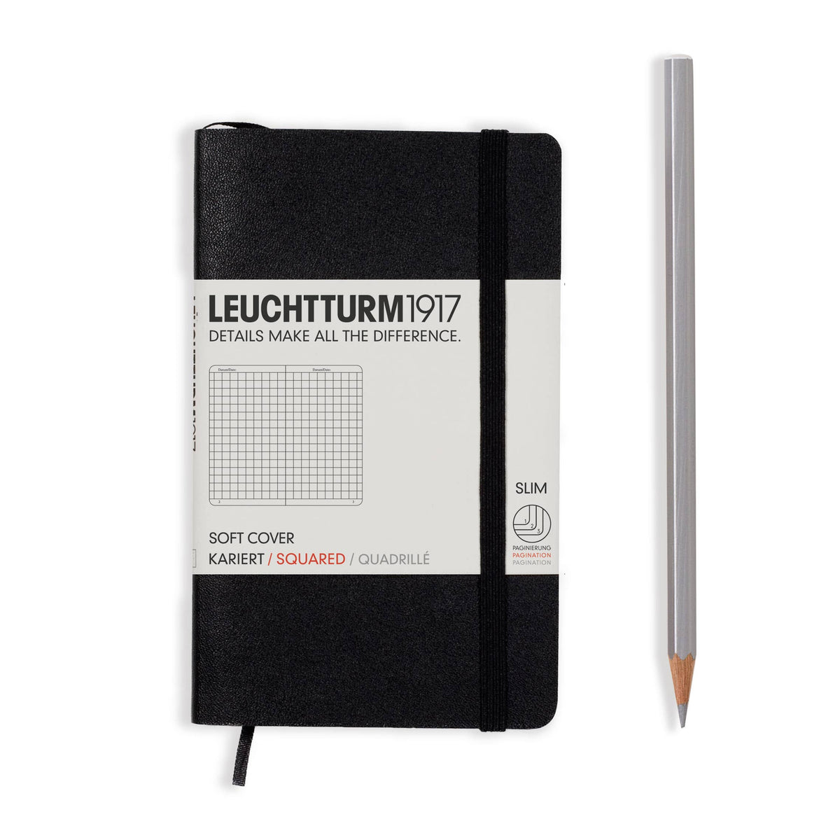 LEUCHTTURM1917 Pocket Notebook A6 – Hardcover & Softcover