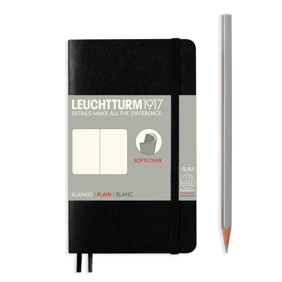 LEUCHTTURM1917 Pocket Notebook A6 – Hardcover & Softcover