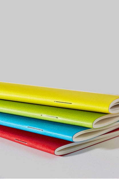 Fabriano EcoQua Pocket-Sized Notebook, 4 Notebook Pack