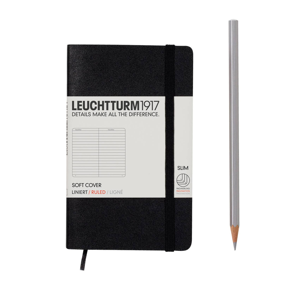 LEUCHTTURM1917 Pocket Notebook A6 – Hardcover & Softcover