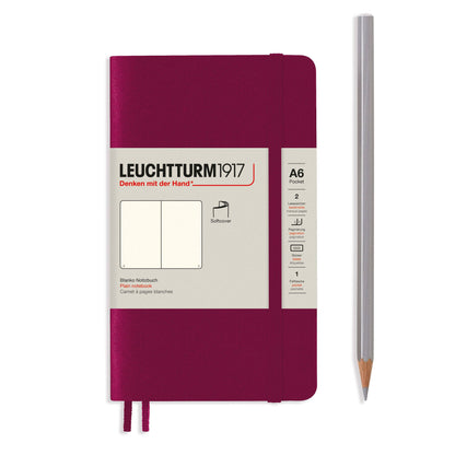 LEUCHTTURM1917 Pocket Notebook A6 – Hardcover & Softcover