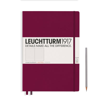 LEUCHTTURM1917 Master Slim Notebook A4+ – 123 Pages
