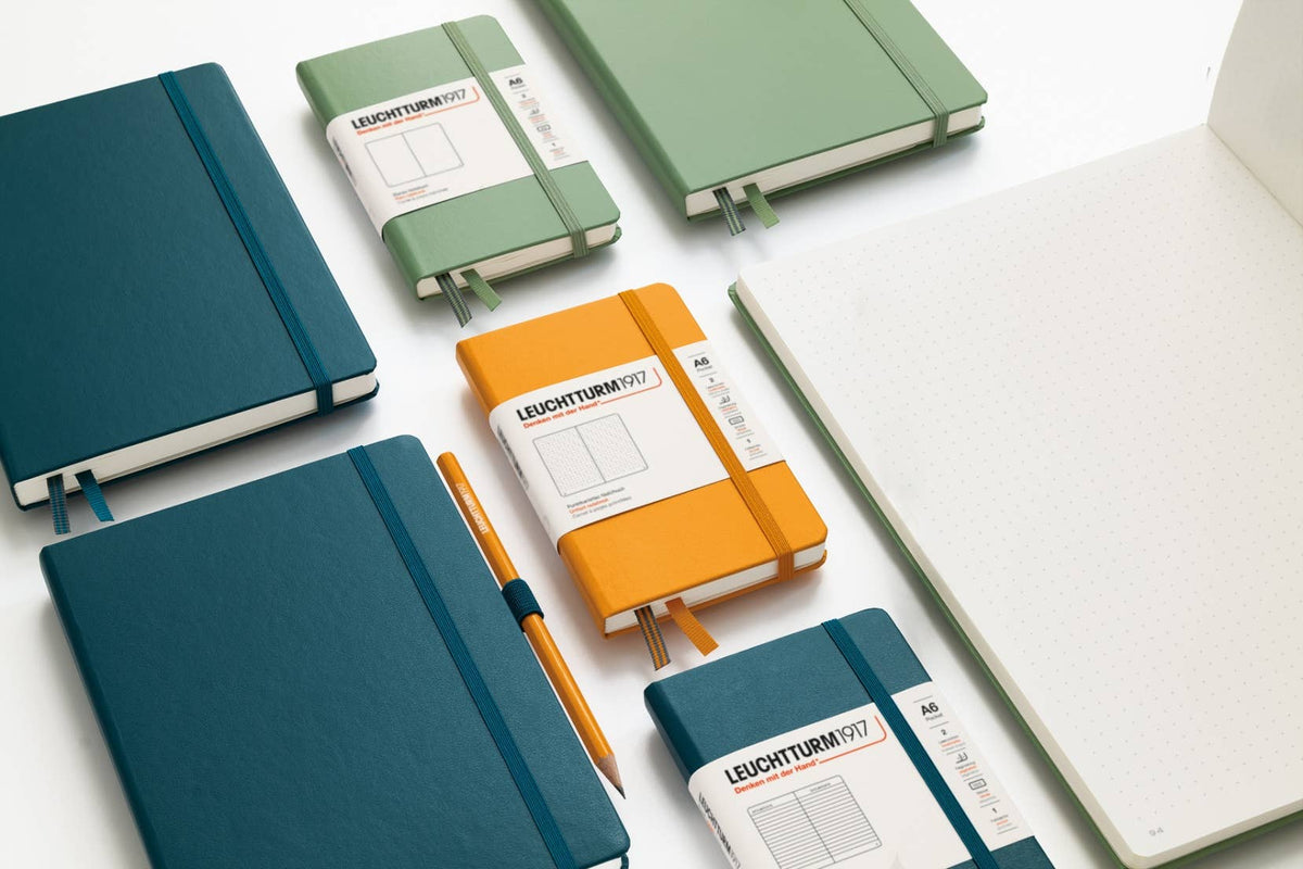 LEUCHTTURM1917 Pocket Notebook A6 – Hardcover & Softcover