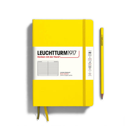 LEUCHTTURM1917 Medium A5 Notebook – Hardcover & Softcover
