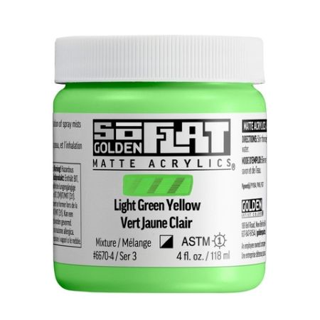 Golden SoFlat Matte Acrylic Paint, Professional Matte Acrylics for Artists