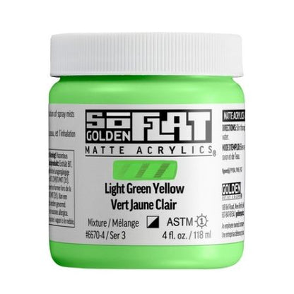 Golden SoFlat Matte Acrylic Paint, Professional Matte Acrylics for Artists