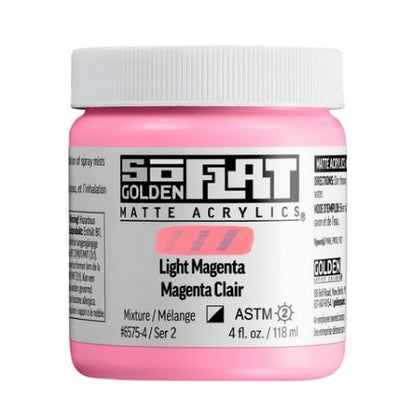 Golden SoFlat Matte Acrylic Paint, Professional Matte Acrylics for Artists