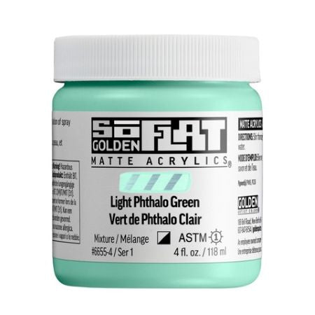Golden SoFlat Matte Acrylic Paint, Professional Matte Acrylics for Artists
