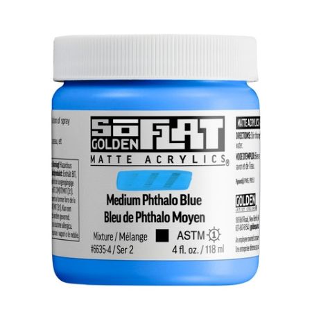 Golden SoFlat Matte Acrylic Paint, Professional Matte Acrylics for Artists