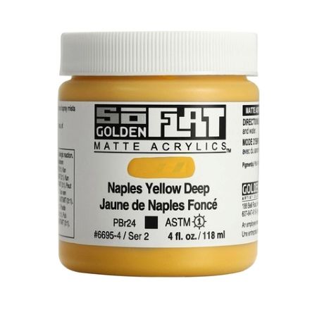 Golden SoFlat Matte Acrylic Paint, Professional Matte Acrylics for Artists