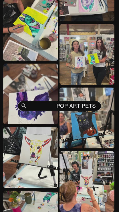 Paint Your Pet - Pop Art Pets with Stephanie Weaver