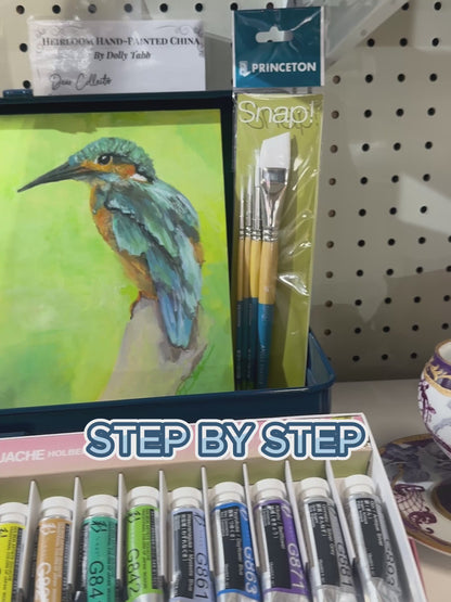 Princeton Snap! White Taklon Brush Set - Short Handle, Set of 4