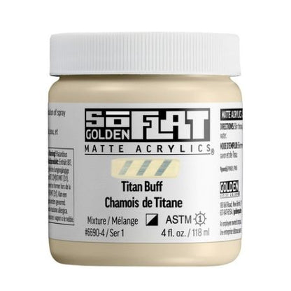 Golden SoFlat Matte Acrylic Paint, Professional Matte Acrylics for Artists