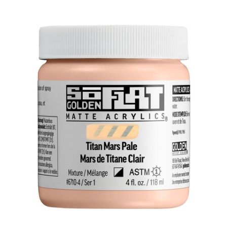 Golden SoFlat Matte Acrylic Paint, Professional Matte Acrylics for Artists