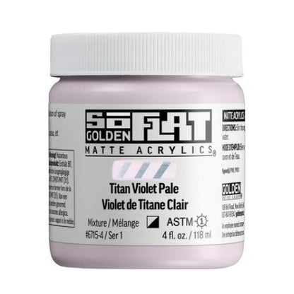 Golden SoFlat Matte Acrylic Paint, Professional Matte Acrylics for Artists