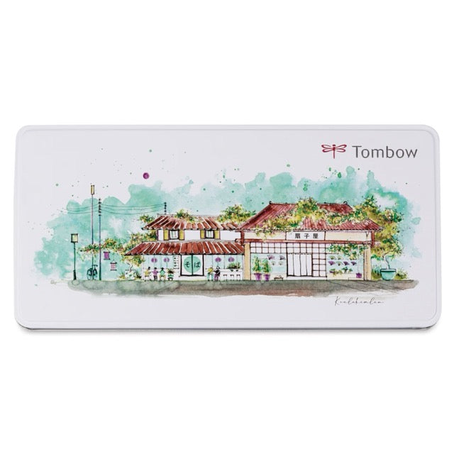 Tombow Urban Sketching, 8 Piece Tin Set, Japanese Edition