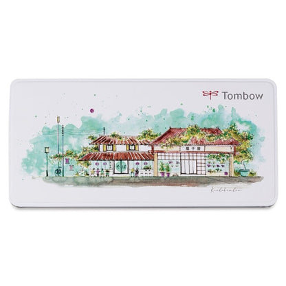 Tombow Urban Sketching, 8 Piece Tin Set, Japanese Edition