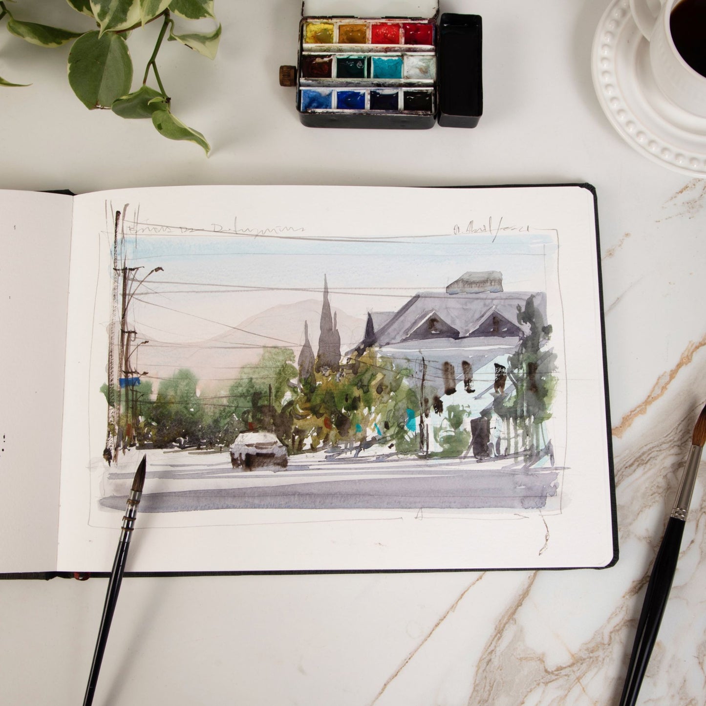 Hahnemuhle Watercolour Book, A4 Portrait
