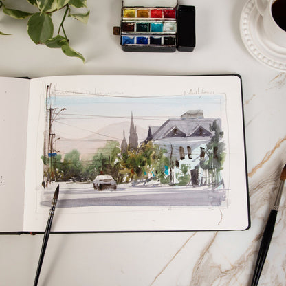 Hahnemuhle Watercolour Book, A4 Portrait