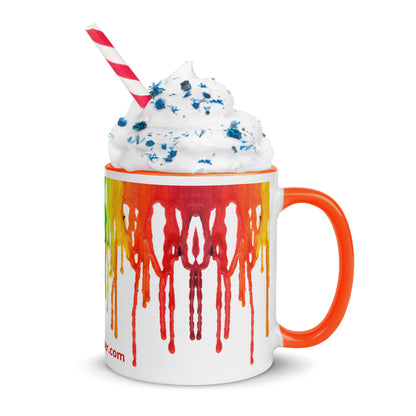 Artist Paint Mug - Mug with Color Inside