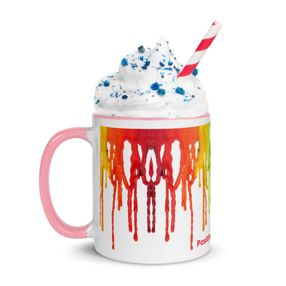 Artist Paint Mug - Mug with Color Inside