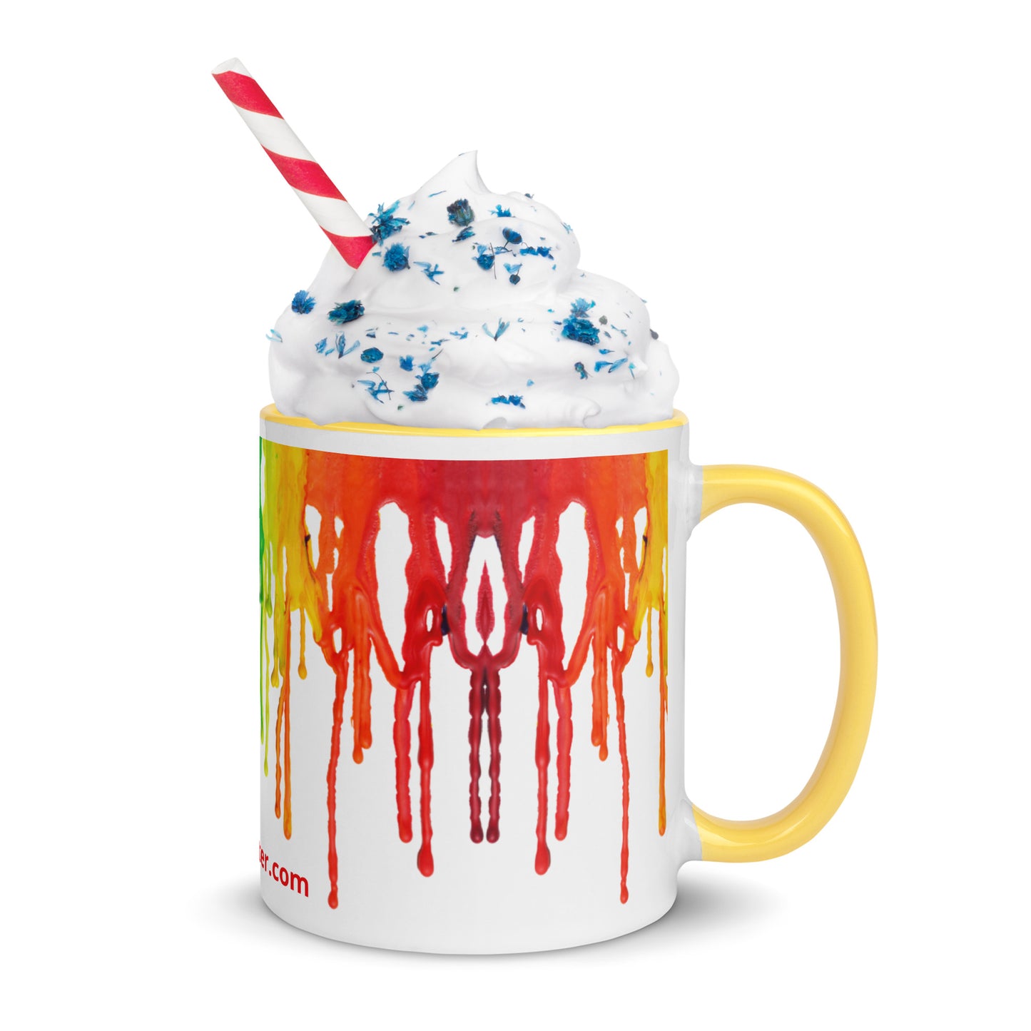 Artist Paint Mug - Mug with Color Inside