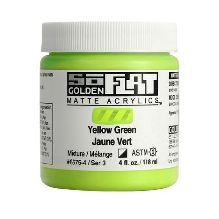 Golden SoFlat Matte Acrylic Paint, Professional Matte Acrylics for Artists