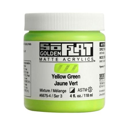 Golden SoFlat Matte Acrylic Paint, Professional Matte Acrylics for Artists