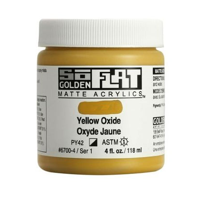 Golden SoFlat Matte Acrylic Paint, Professional Matte Acrylics for Artists
